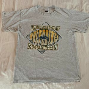 Vtg Men’s University Michigan Wolverines T-Shirt